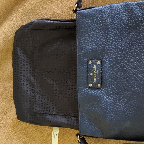 Kate Spade crossbody navy blue purse - Picture 5 of 8